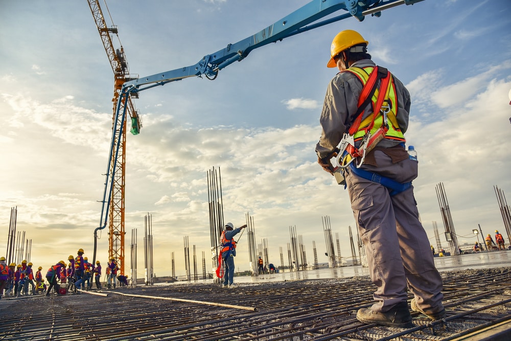 Construction manager Funding his project